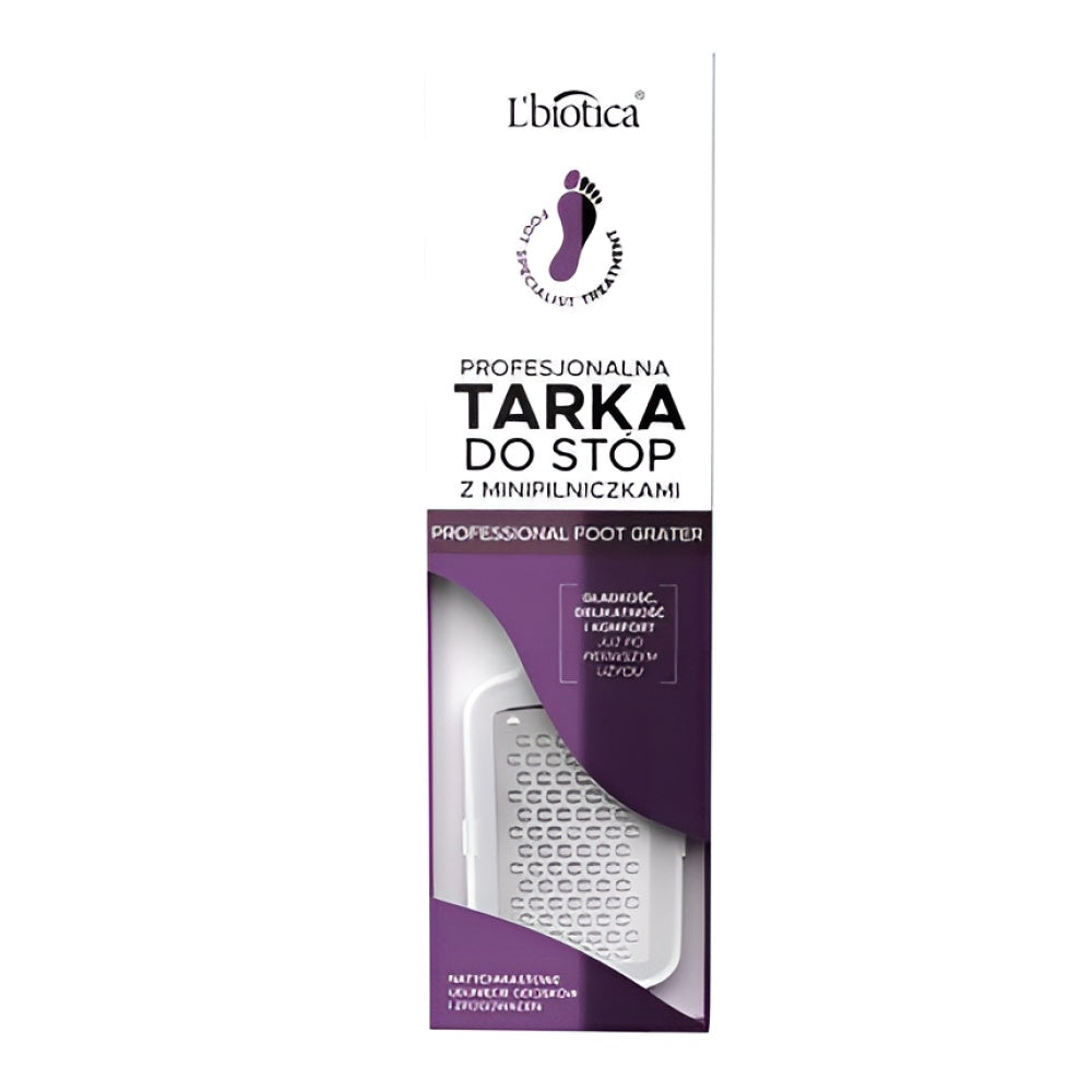 L'Biotica Express Pedicure Foot File mit Mini Nail Files 1 Piece Callus Remover Körperpflege
