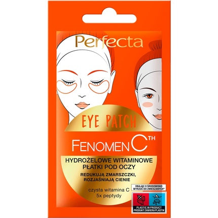 Fenomen C Hydrogel Vitamin Eye Patches - 2 Pieces Eye Masks Eye Pads