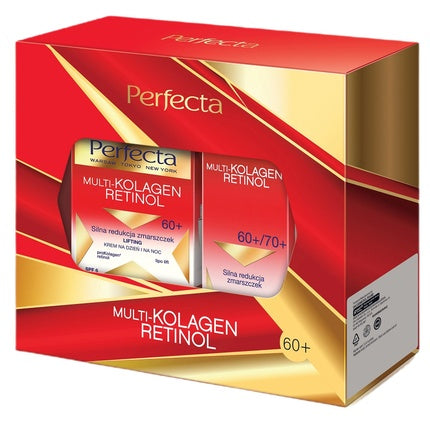 Perfectaset Multikolagen Retinol Creme 60 For Day And Night 50 ml And Augencreme 6070 15 ml Gesichtspflege