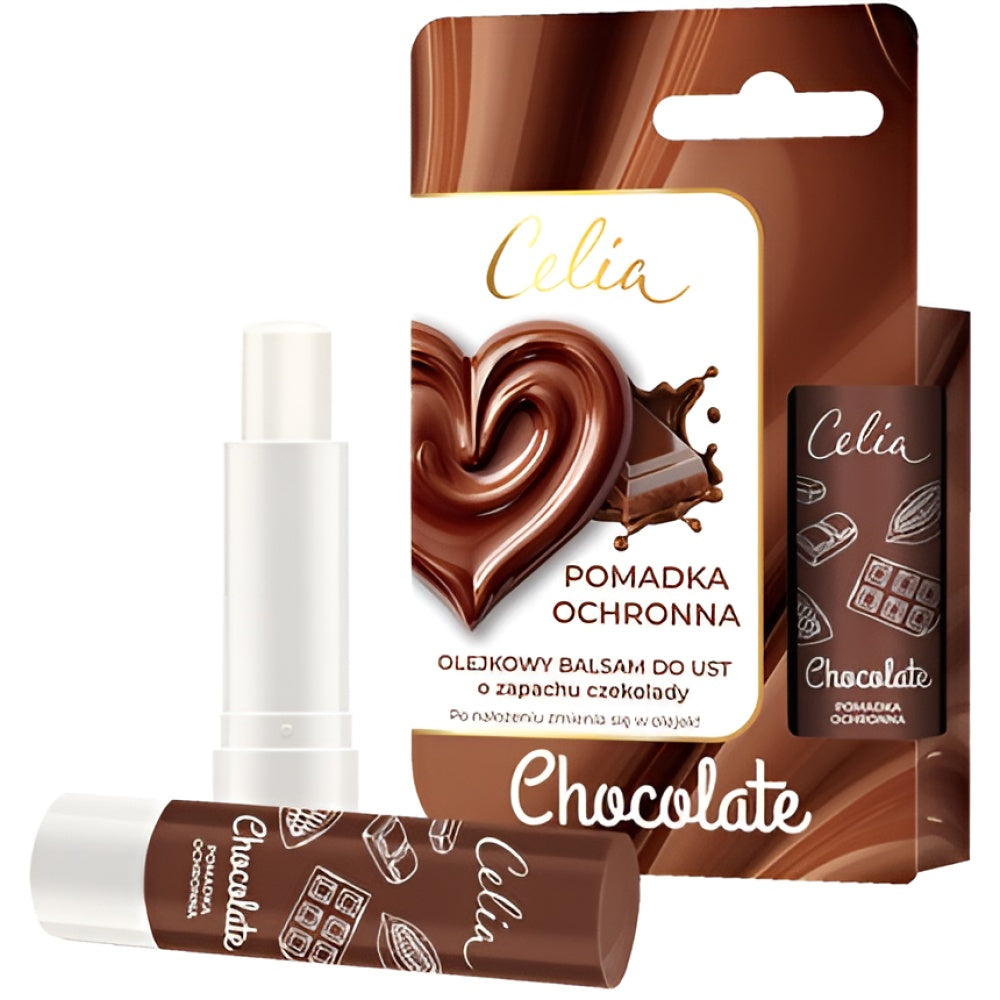 Celia Protective Lippenpflege Öl Chocolate 4 g Lippenöl Gesichtspflege
