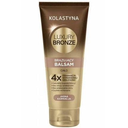 Kolastyna Luxury Bronze Bronzing Körperlotion for Fair Complexion 200 ml Körperpflege