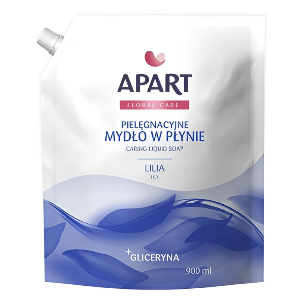 Apart Natural Floral Care Liquid Soap Lily 900 ml Handseife Körperpflege