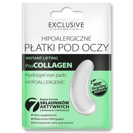 Swit Exclusive Cosmetics Procollagen Hypoallergenic Eye Patches Lifting 1 Pair Eye Masks Eye Pads
