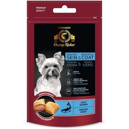 Champ-Richer Treats Leather And Fur mit Salmon 90 g Körperpflege Pflege