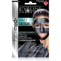 Eveline FaceMed reinigend Mattifying Carbon Maske 8in1 Mat Detox 2x5ml Gesichtsmaske Gesichtspflege