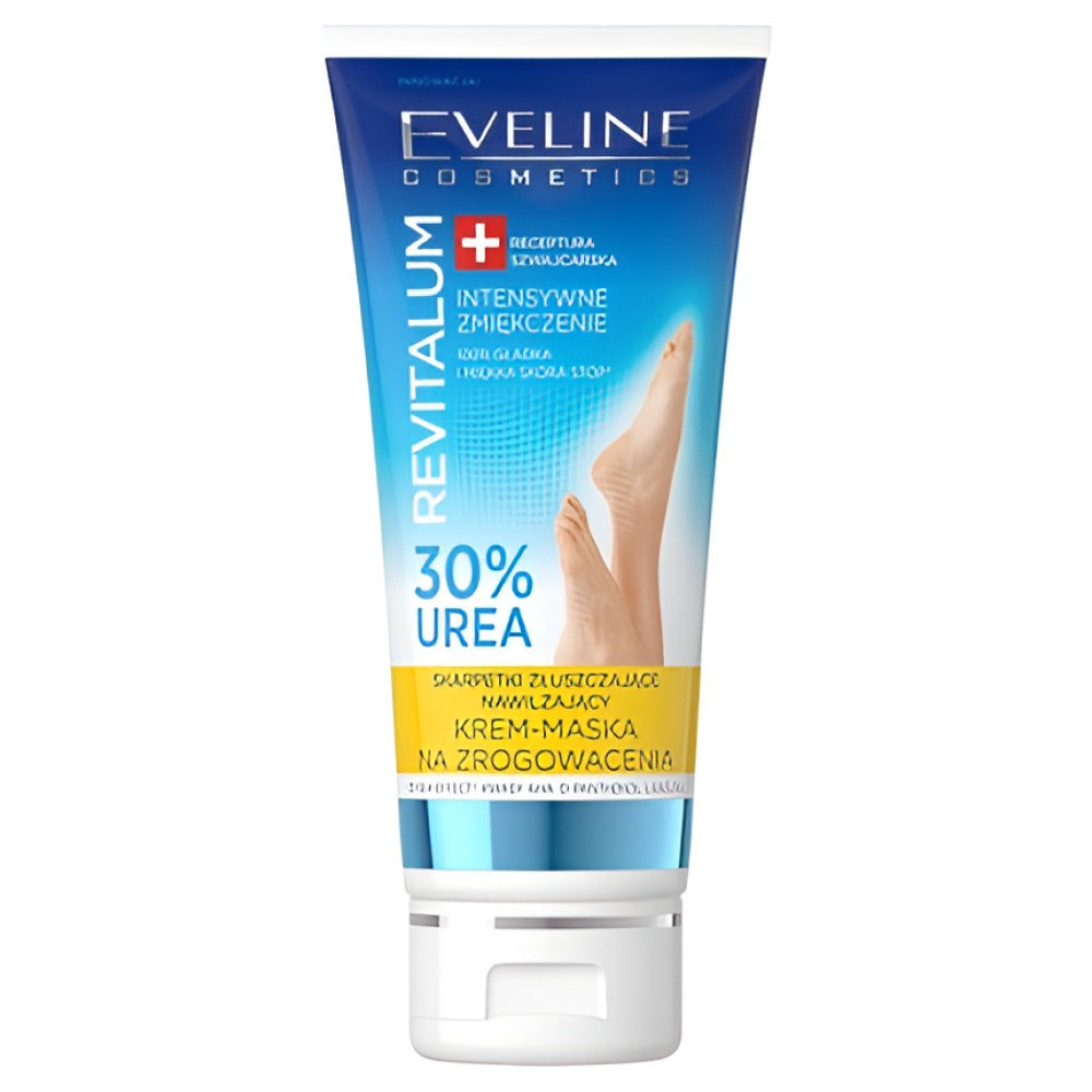 Eveline Revitallum peelend Socks Creme Maske For Calluses 100 ml Foot Mask Körperpflege