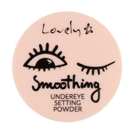 Lovely Under Eye glättend Setting Powder - Lightweight Loose Powder For Under Eyes, 3 g Puder Make-up