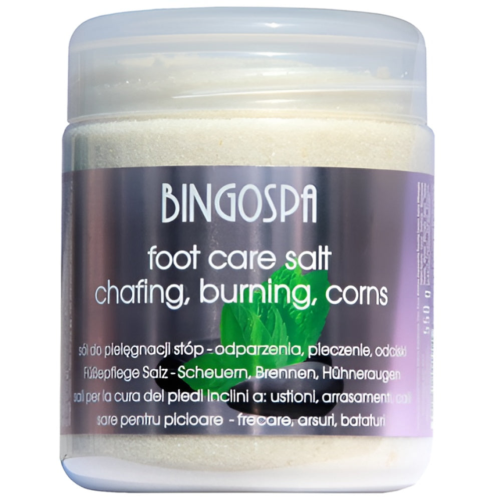 Bingo Spa Foot Salt For Prone To Blisters And Burning 550 g Foot Scrub Körperpflege