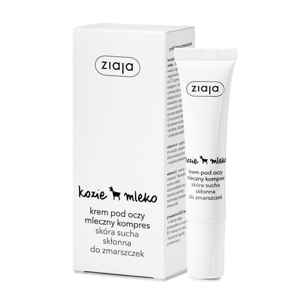 Ziaja Goat's Milk Augencreme For trockene Haut Prone To Wrinkles 15 ml Gesichtspflege