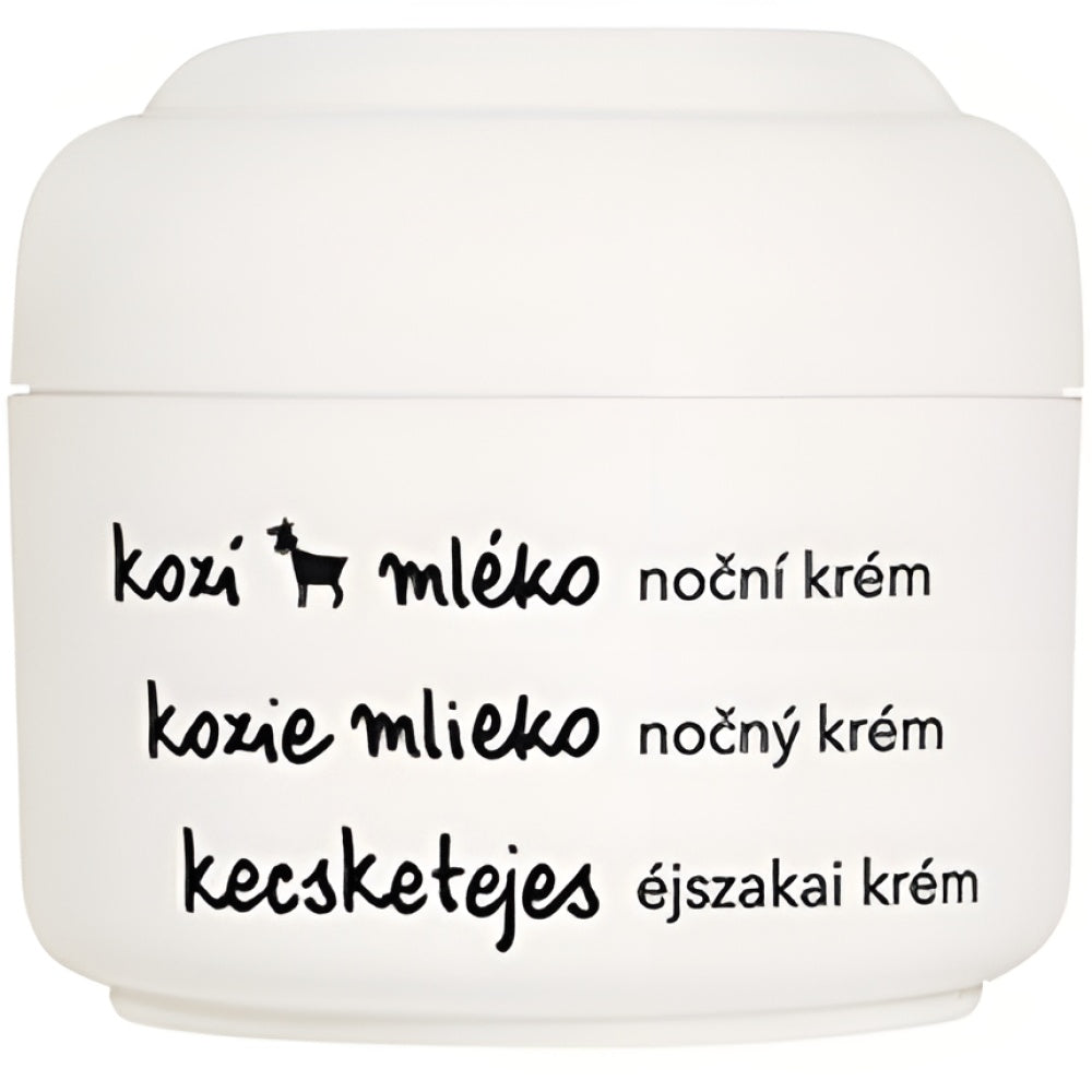 Ziaja Night Recovery Creme For trockene Haut Goat's Milk 50 ml Nachtcreme Gesichtspflege