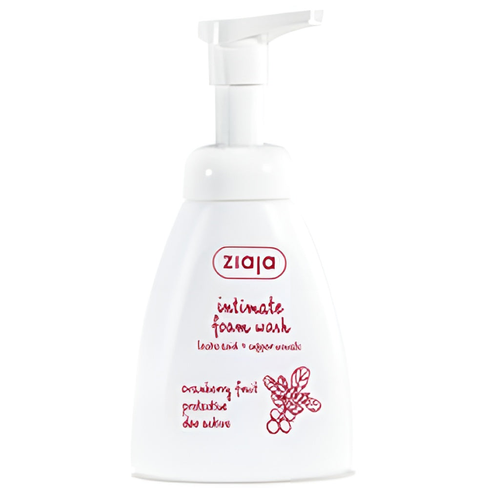 Ziaja Cranberry Foam Wash 250 ml Intimate Hygiene Foam Intimhygiene Körperpflege