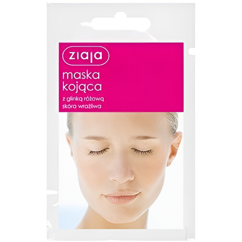 Ziaja Kaolin Clay Maske Pink 7 ml Gesichtspflege