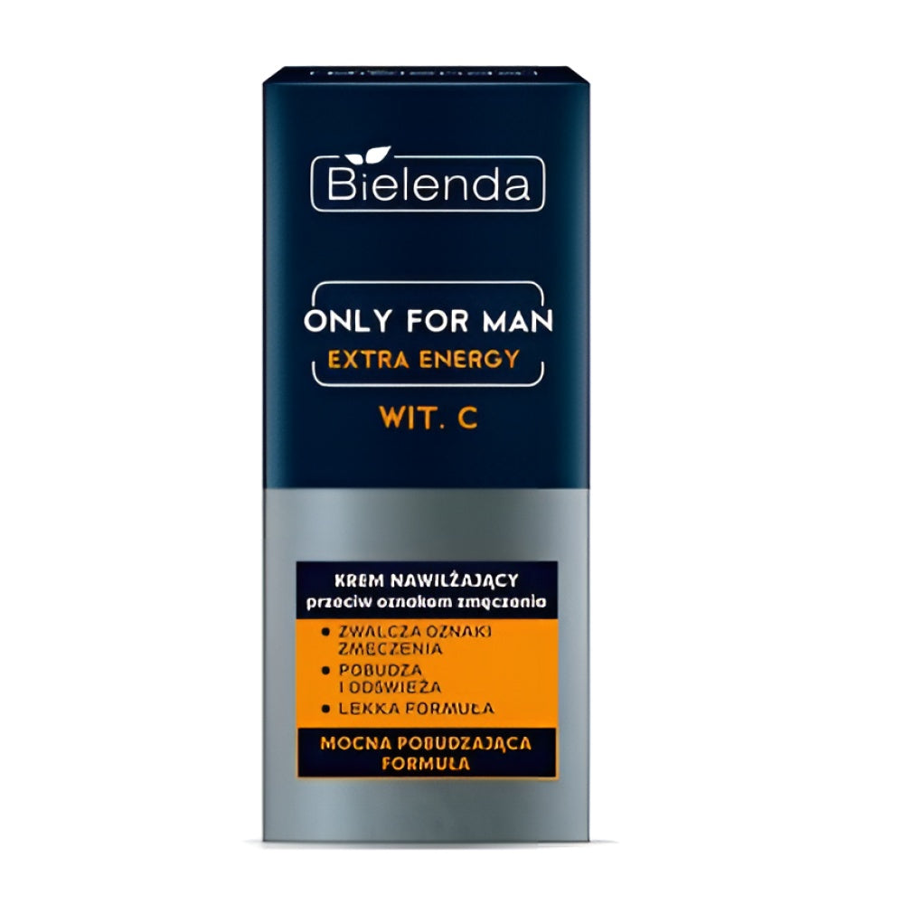 Bielenda Only für Herren Extra Energy feuchtigkeitsspendend Creme Against Signs Of Fatigue 50 ml Gesichtscreme Gesichtspflege