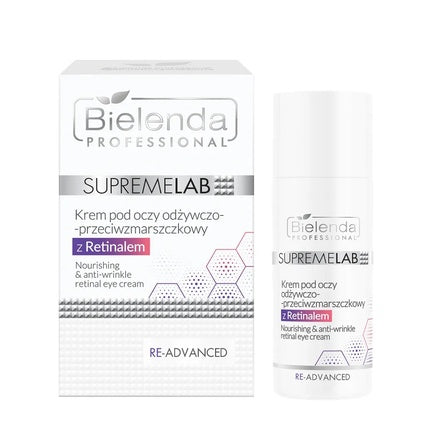 Supremelab Re-Advanced Augencreme nährend Anti-Wrinkle mit Retinal 15 ml Gesichtspflege