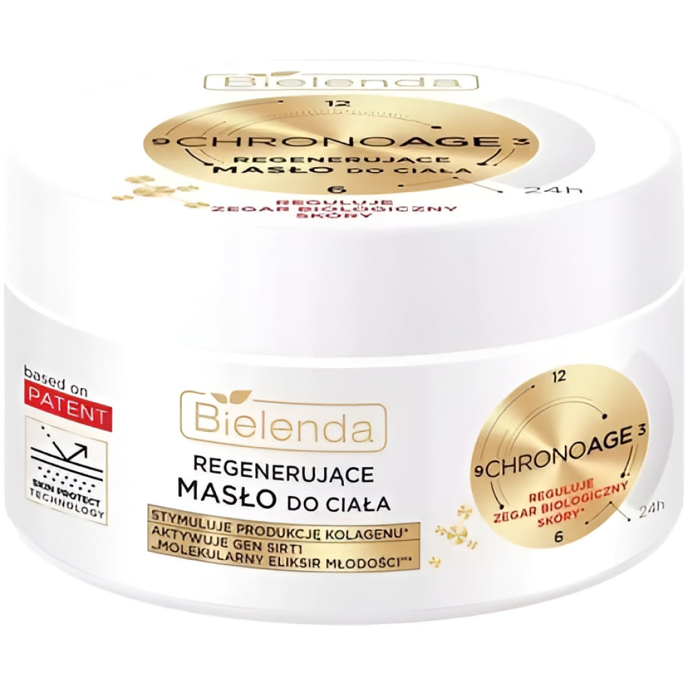 Bielenda Chrono Age 24h Regenerating Body Butter mit Shea Butter 200 ml Körperbutter Körperpflege