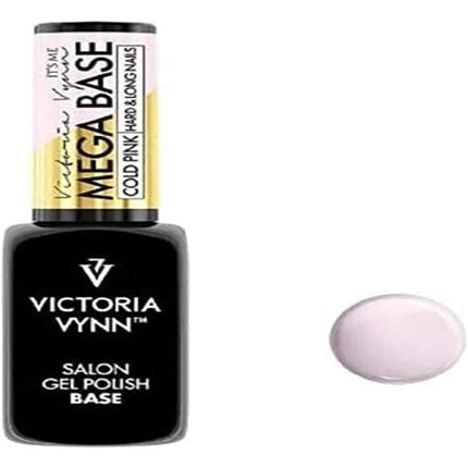 Victoria Vynn Hardi Mega Base Cold Pink UV LED Hybrid Gel Polish 8 ml Gel-Nagellack Make-up