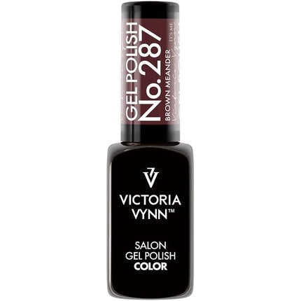 Victoria Vynn Gel Polish Colour 287 Brown Meander UV/LED Soak Off 8 ml Gel-Nagellack Make-up