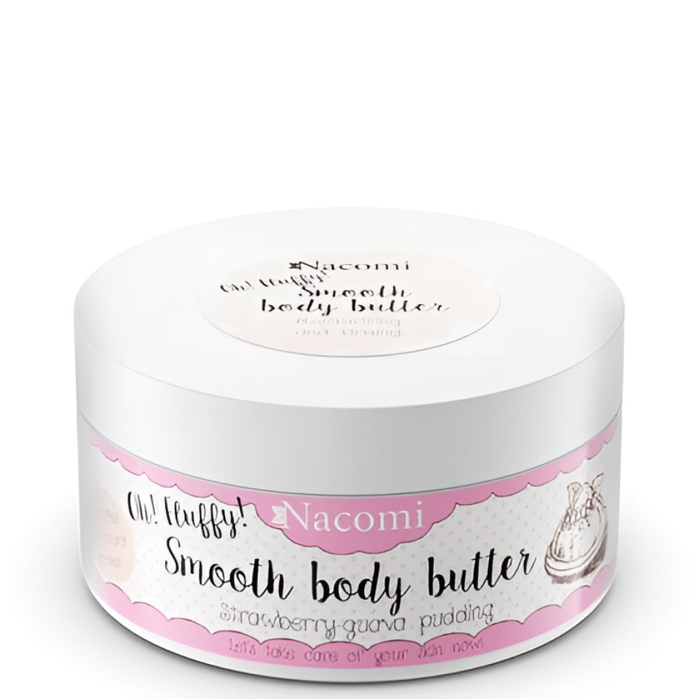 Nacomi Smooth Body Butter Strawberry Pudding 100 g Körperbutter Körperpflege