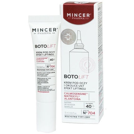 Mincer Pharma Boto Lift Eye And Lip Contour Creme N704 15 ml Augencreme Gesichtspflege