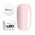 Silcare High Light Led Clear Building Gel French Pink 100 g Gel-Nagellack Make-up
