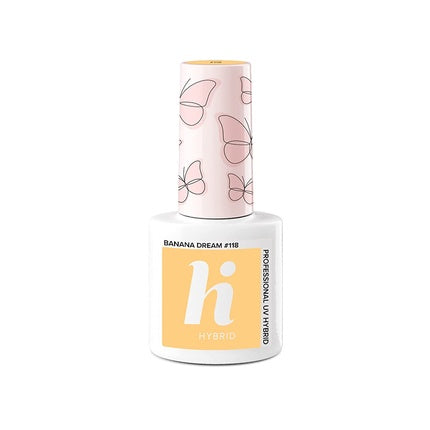 Hi Hybrid Semi-Permanent UV Gel Nagellack Banana Dream 5 ml Gel-Nagellack Make-up