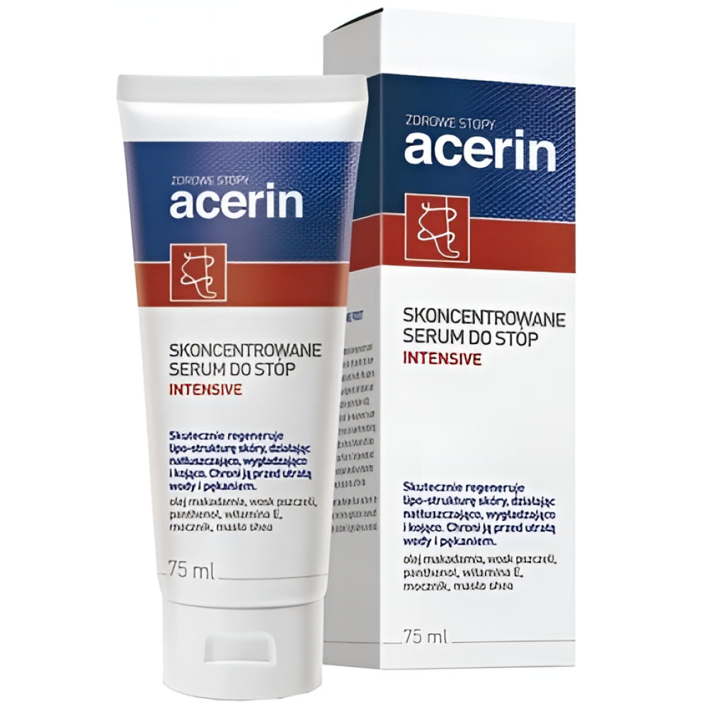 Acerin Intensive Foot Serum 75 ml Concentrated Foot Care Treatment Fußcreme Körperpflege