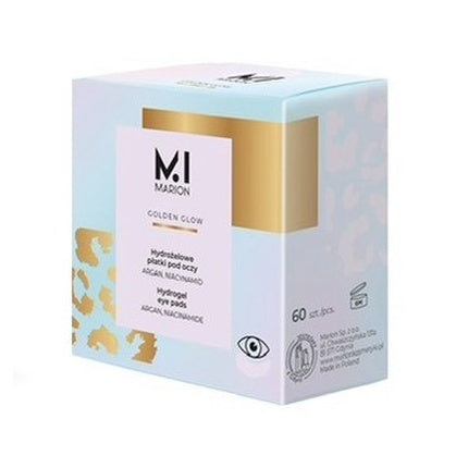 Marion Golden Glow Hydrogel Eye Patches 60 Pieces Eye Masks Eye Pads
