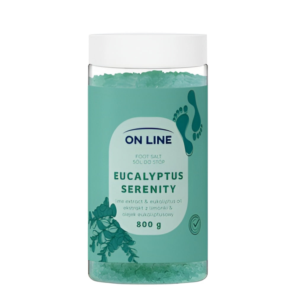 Forte Sweeden On Line Foot Salt Eucalyptus Serenity 800 g Bath Salts Bath Bombs
