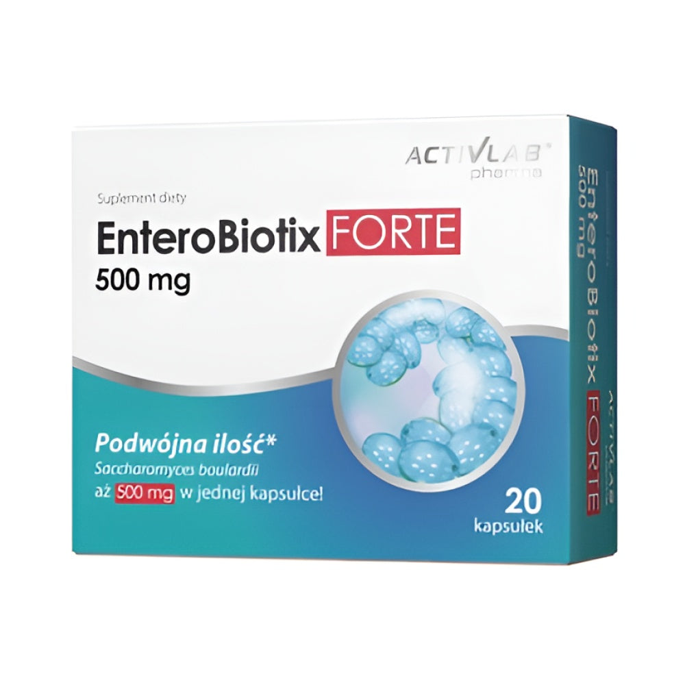 Activlab Pharma Enterobiotix Forte 500 Mg - 20 Capsules Verdauung Gesundheit