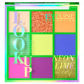 Eveline Look Up Neon Lime Lidschatten Palette 9 Shades 10.8 g Lidschatten Make-up