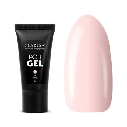 Claresa Nails Building Gel For Nails Pink 30 g Gel-Nagellack Make-up