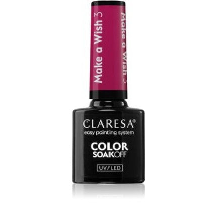 Claresa Soak Off Uvled Color Make A Wish 5 g Gel-Nagellack Make-up