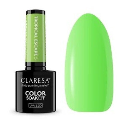 Claresa Nails Hybrid Nagellack Tropical Escape 5 5 g Gel-Nagellack Make-up