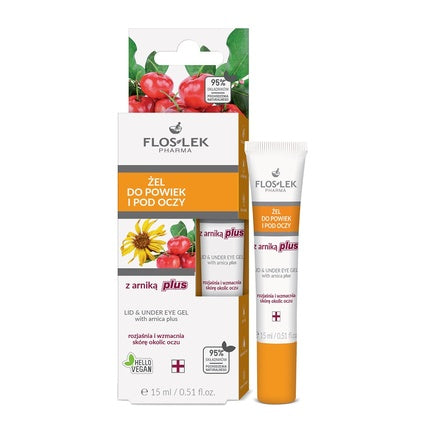 Floslek Eye And Under Eye Gel mit Arnica Plus 15 ml Gesichtspflege