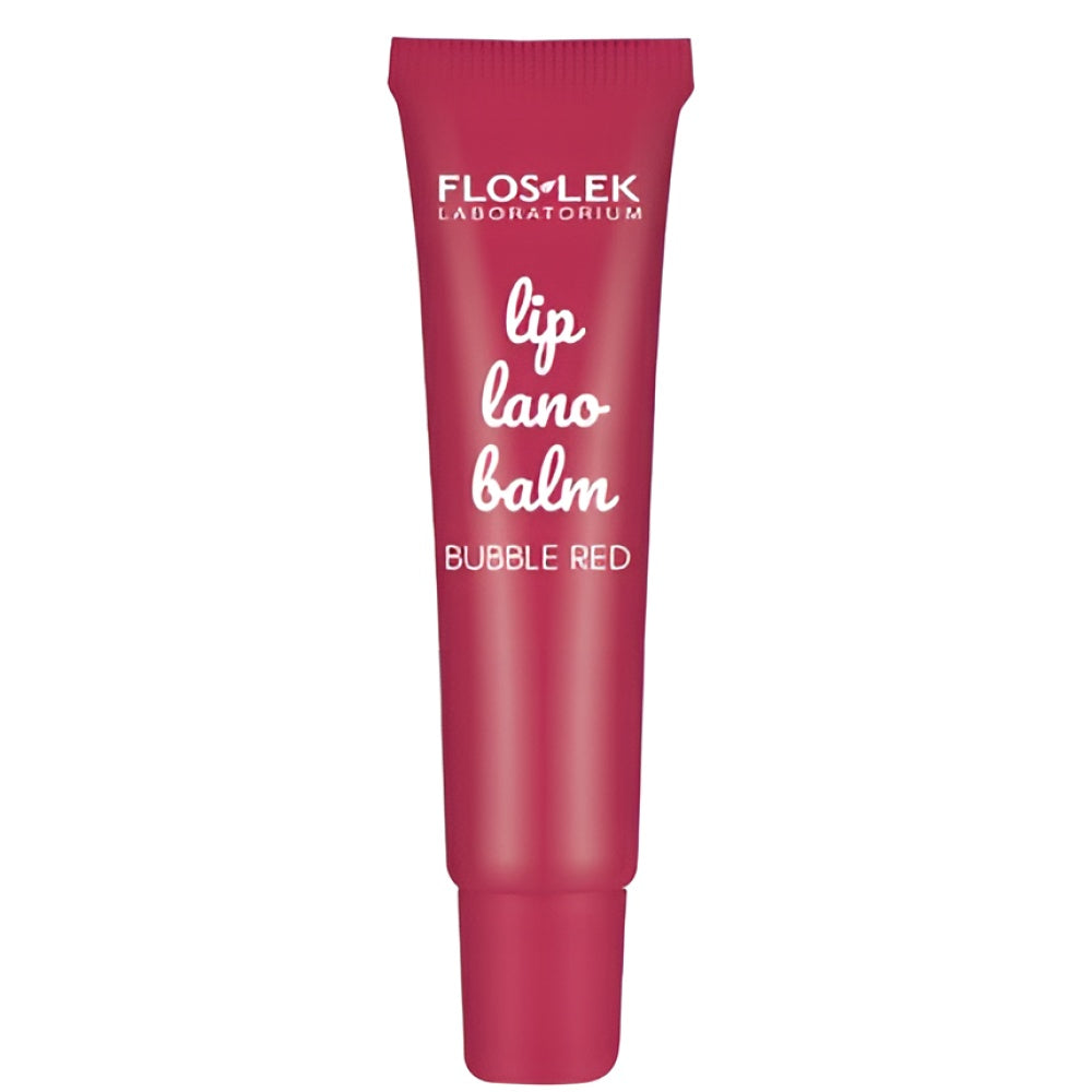 Floslek Laboratory Lanobalsam Lippenpflege Bubble Red, 12 Grams Make-up