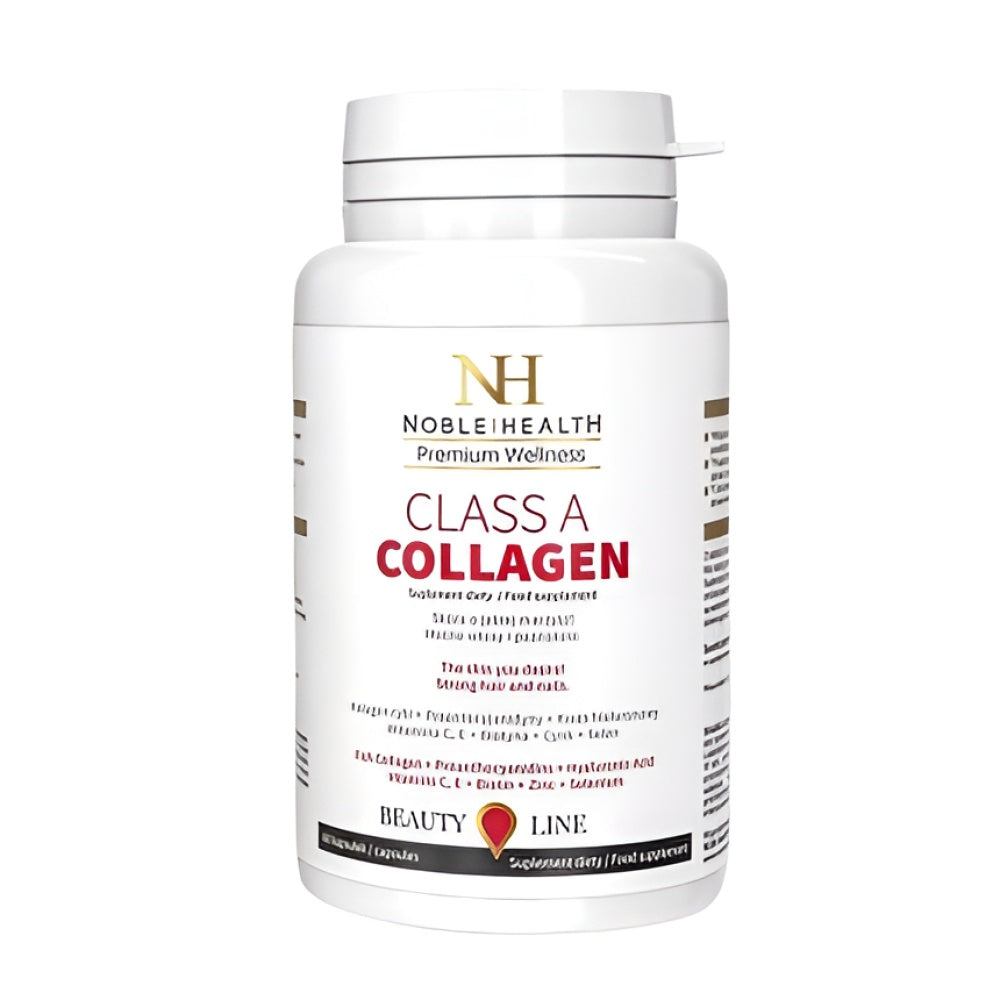 Noble Health Class A Collagen Natural Fish Collagen Dietary Supplement 90 Capsules Anti-Aging Pflege Gesundheit