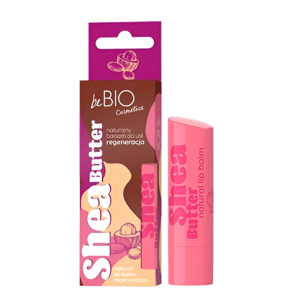 Be Bio Shea Butter Natural Regenerating Lippenpflege Shea Butter 5 g Medicated Treatments Gesichtspflege