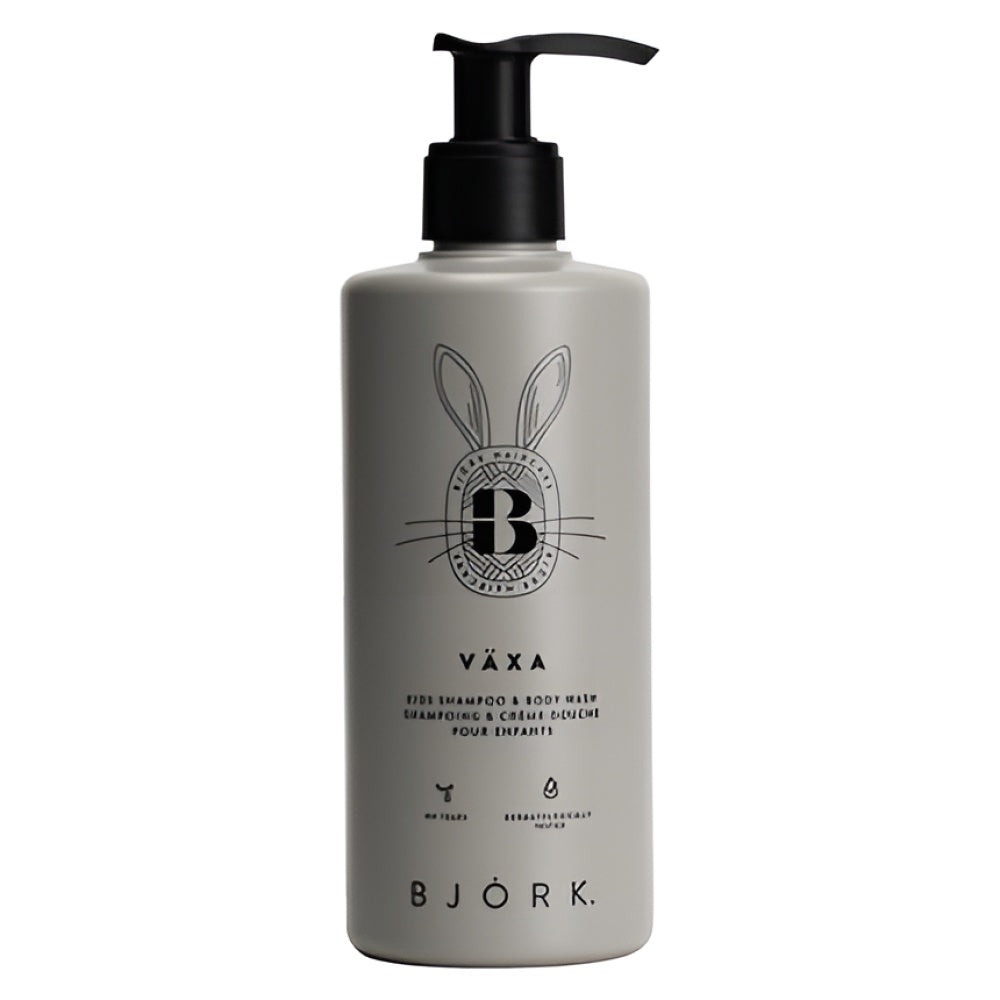 Bjork Vaxa Kids Duschgel Shampoo 2-In-1 300 ml Babyshampoo Körperpflege