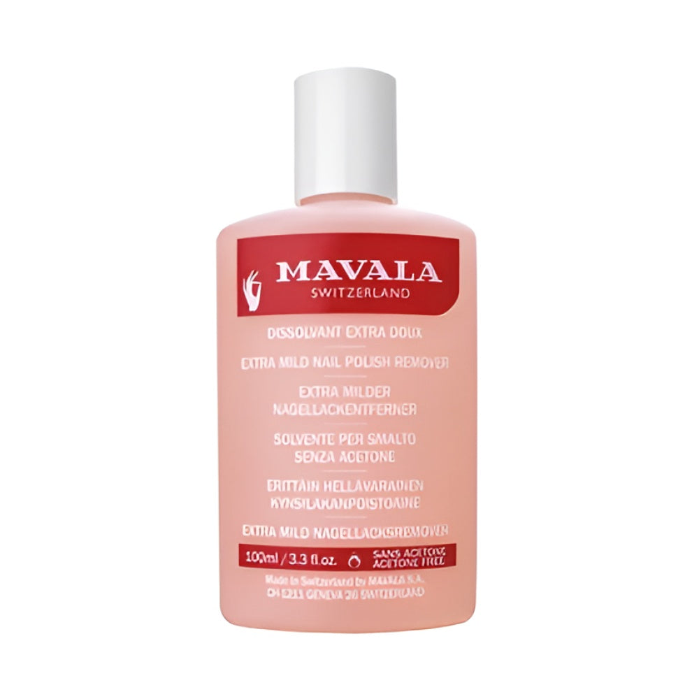 Mavala Extra Soft Pink Remover 100 ml Gentle Nagellack Remover Nagellack Remover Make-up