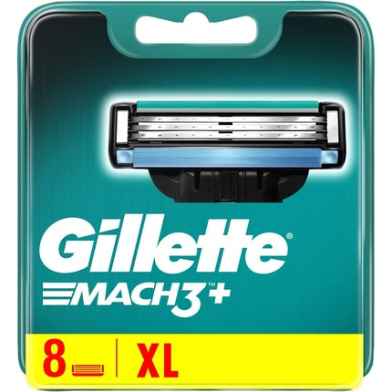 Gillette Mach3 Men's Razor Blades 8 Count Shaving Kits Körperpflege