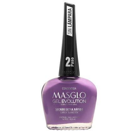 MASGLO GEL EVOLUTION Nagellack Gel-Effekt 0.5 Fl Oz Gel-Nagellack Make-up