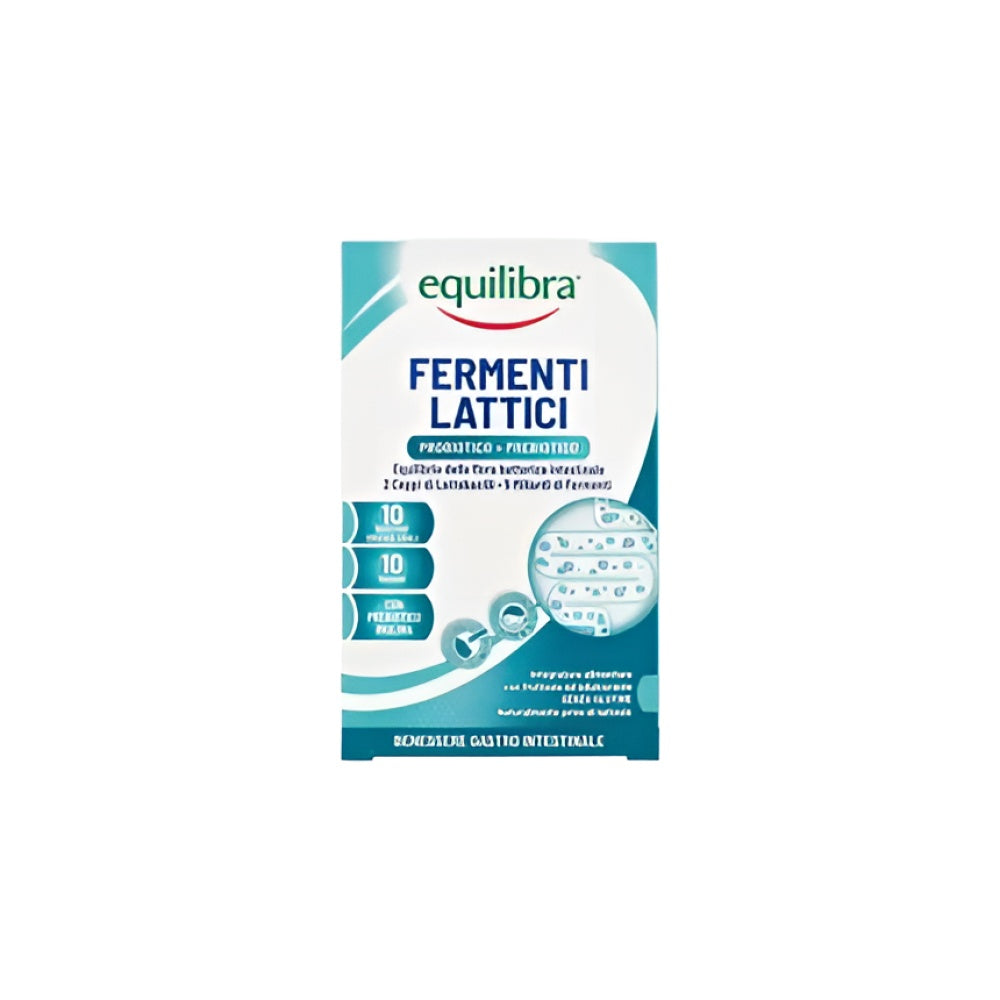 Equilibra Srl Lactic Ferments 10 Sachets Stick Pack Verdauung Gesundheit