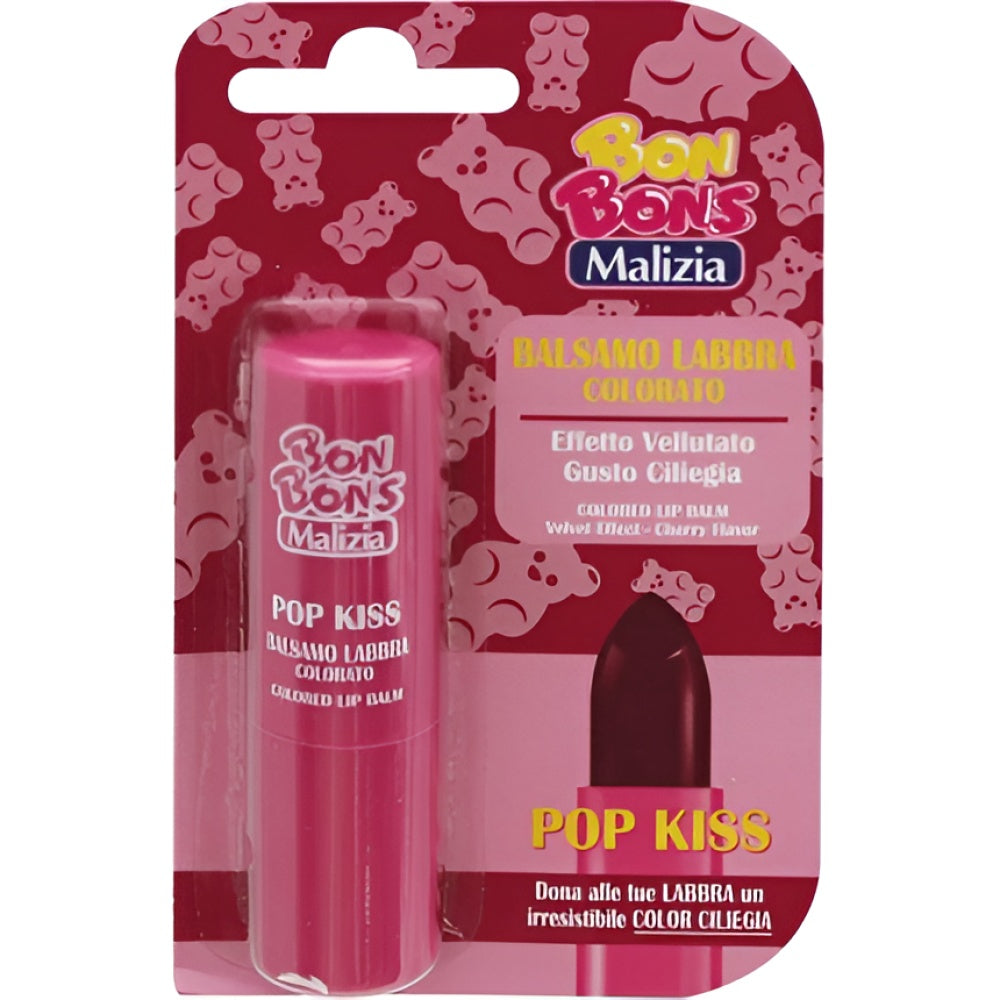 Bon Bons Malizia Pop Kiss Cherry Flavour Lippenpflege 3 ml Make-up
