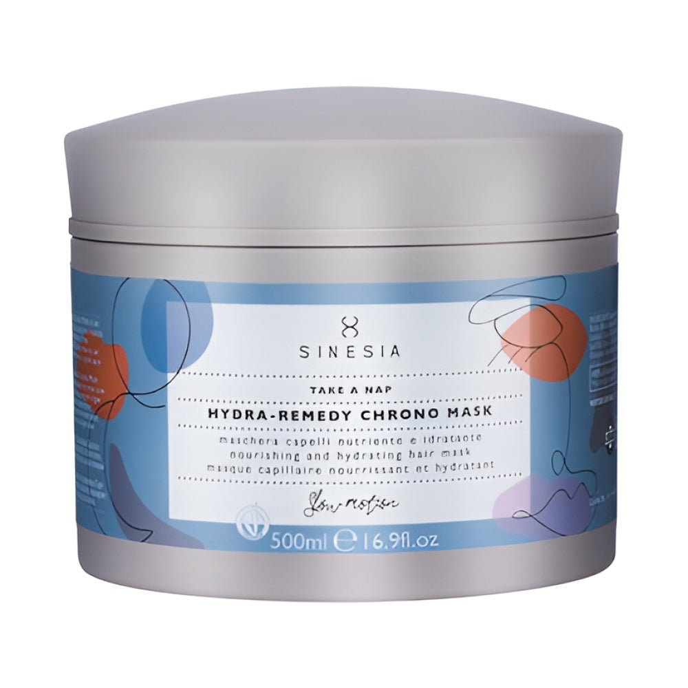 Hydra-Remedy Chrono Maske nährend feuchtigkeitsspendend Overnight Hair Treatment Shea Butter Argan Conditioning 16.9 Oz Feuchtigkeitsmaske Gesichtspflege
