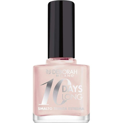 Deborah Enamel 10 Days Long 580 12 ml Pearly Rose Nagellack Nagelpflege