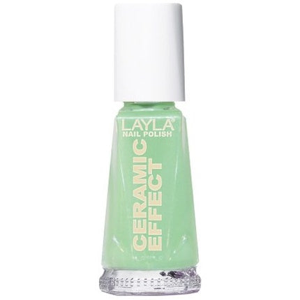 Layla Cosmetics 1243r23056 Ceramic Effect Nagellack Grass In The Wind 10 ml Nagelpflege