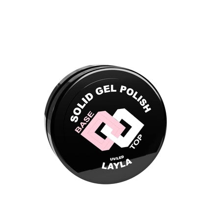 Layla Cosmetics Solid Gel Nagellack Base and Top 15 g Gel-Nagellack Make-up