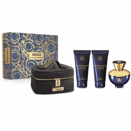 Versace Pour Femme Dylan Blue Eau De Parfum Spray 100 ml Set 3 Pieces Duftset