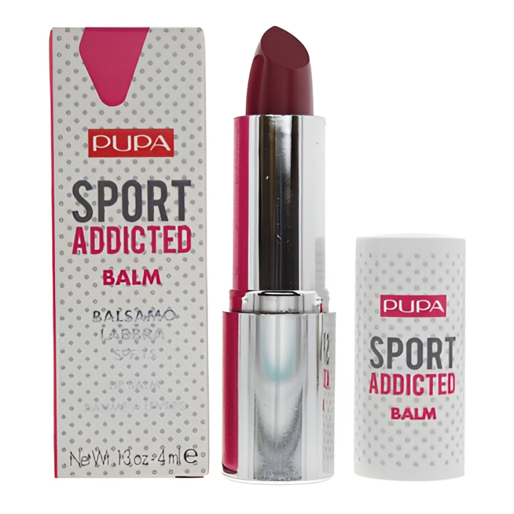 Pupa Sport Addicted 003 Burgundy Spf 15 Lippenpflege 4 ml für Damen Make-up