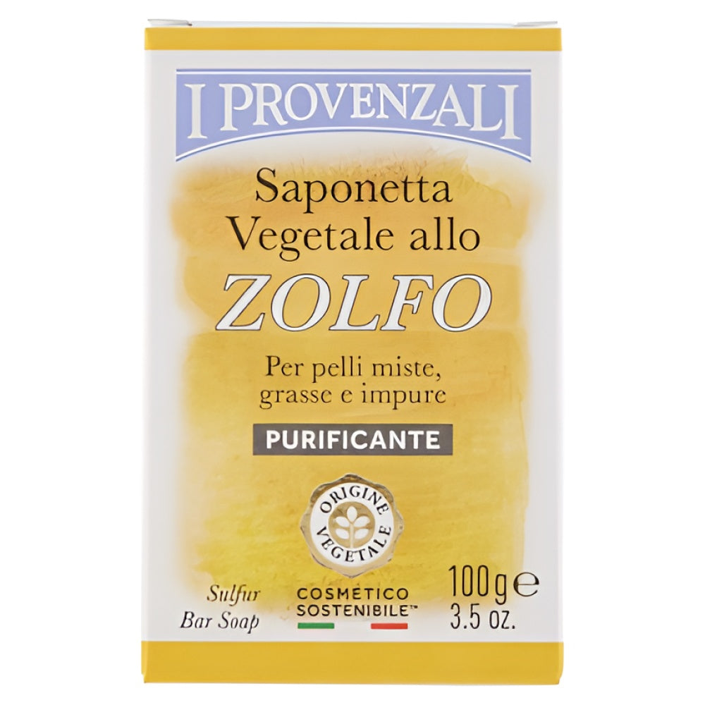 I Provenzali Sulfur reinigend Soap 100 g Seife Körperpflege